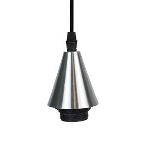 Conjunto Para Pendente Kit Base + Soquete E27 Bivolt Prata