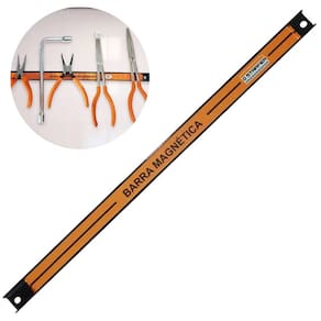 Barra Magnética Starfer para Ferramentas 46cm (18") Organização e Praticidade Aço Imantado