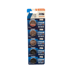 Bateria Lithium CR2025 Caixa Com 20 Packs - Proeletronic