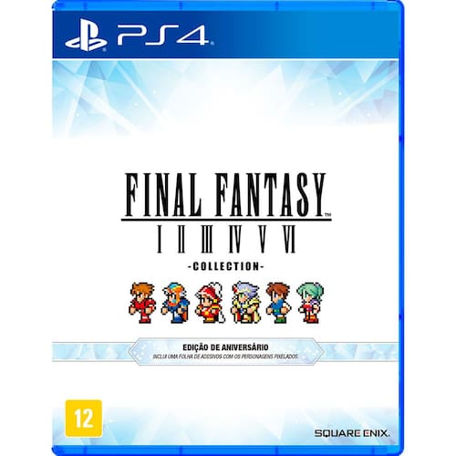 Imagem do produto Final Fantasy I-VI Collection Anniversary Edition PS4 - Físico em Casas Bahia