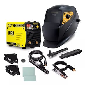 Super Combo Máquina De Solda 2 Esquadros + Máscara Automática