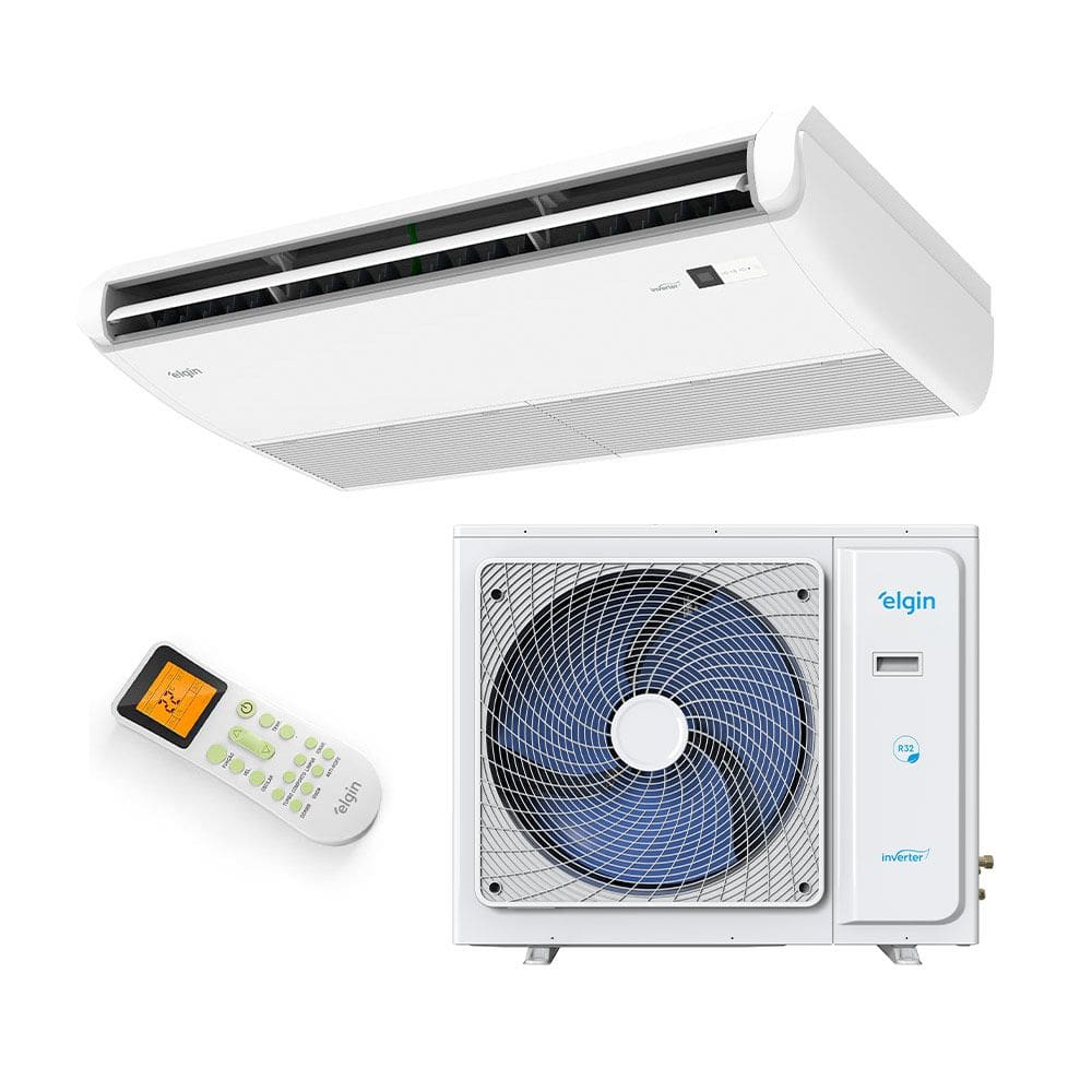 Ar Condicionado Split Piso Teto Inverter Plus R-32 Elgin 48000 Btus Frio 220V Monofásico 45PDFI48C2DA