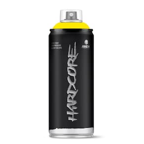 Tinta Spray Hardcore Amarelo Claro 400ml MTN
