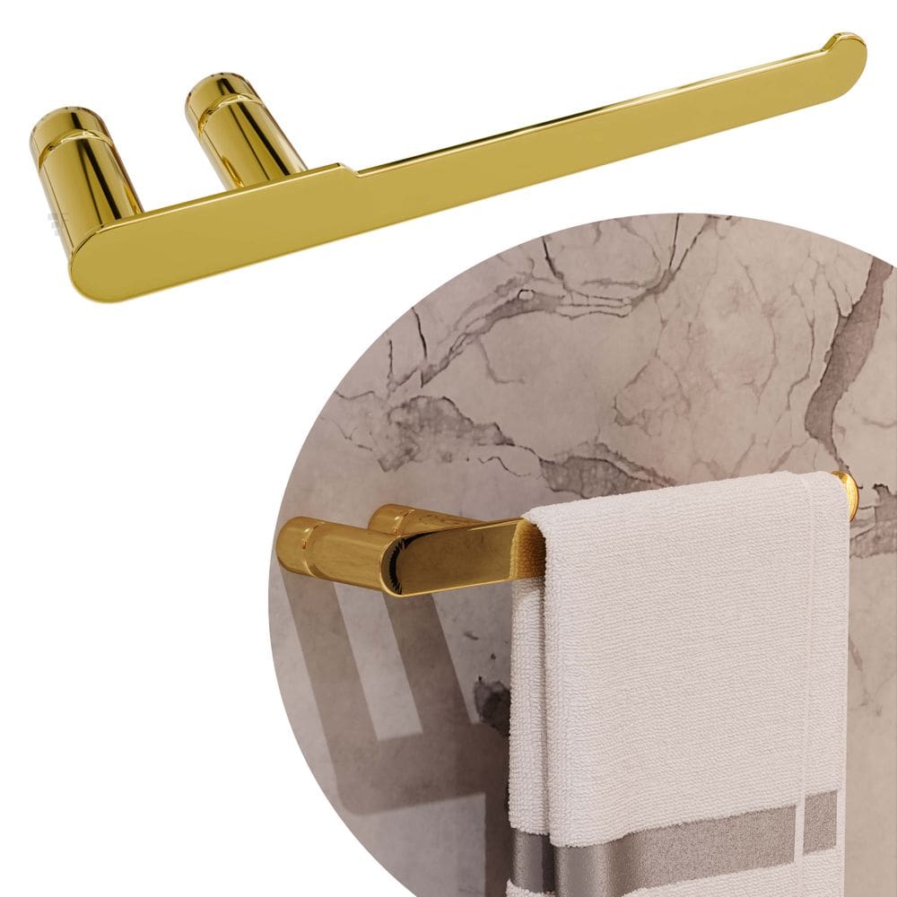 Porta Toalha Slim - Solano Gold