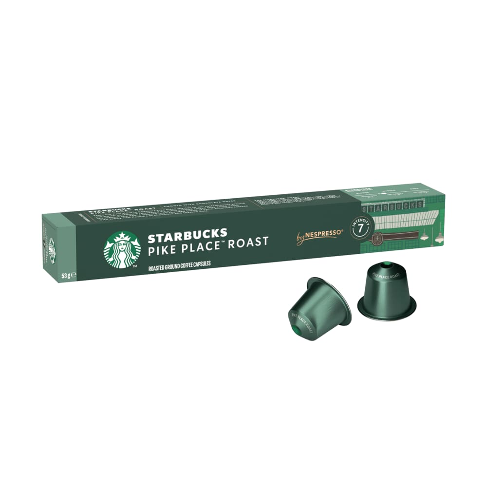 Starbucks Pike Place Roast by Nespresso® - 10 cápsulas