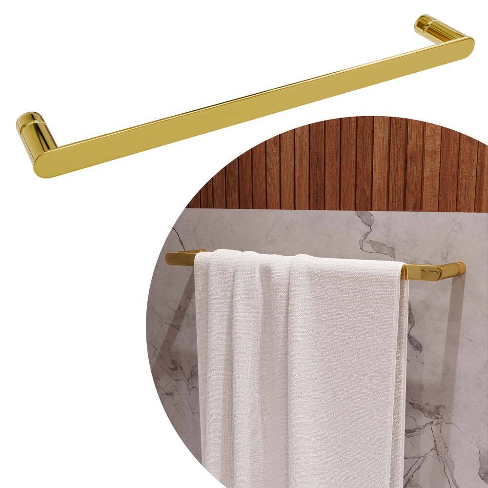 Porta Toalha - 45cm - Solano Gold