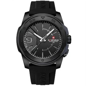 Relógio Quartzo Display Luminoso Esportivo A Prova Água Pulseira de Silicone 5ATM