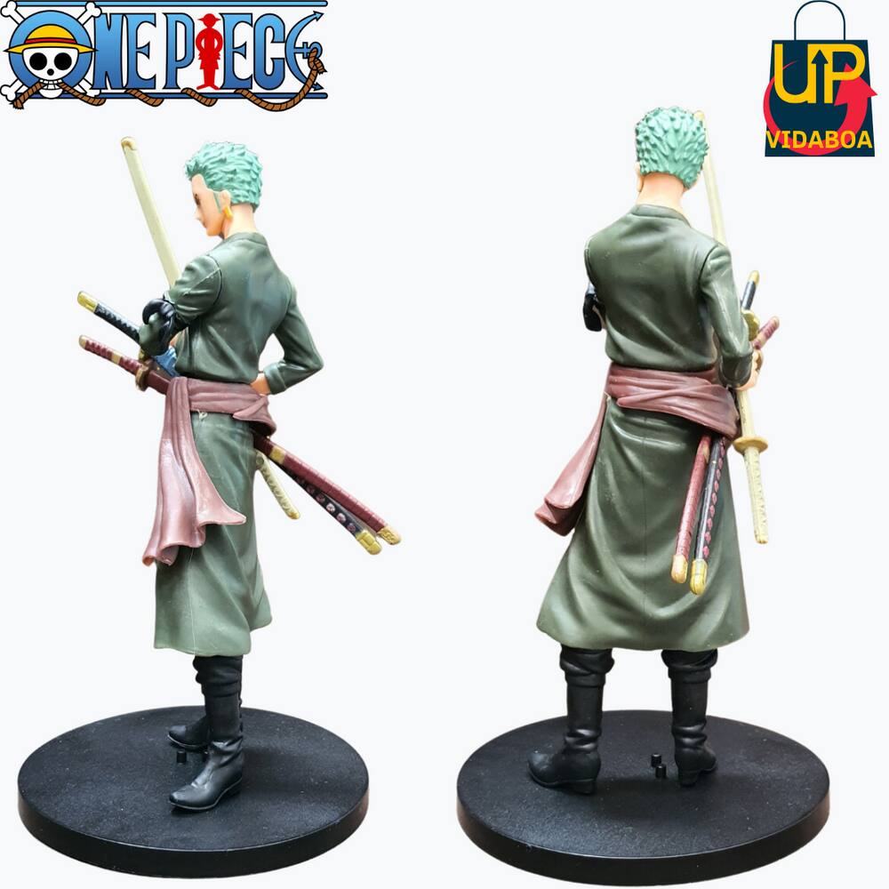 KIT One Piece 2 Bonecos Zoro verde | Casas Bahia