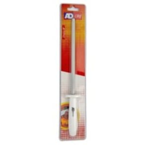 Chaira Em Inox E Cabo Branco Com Furo Passante 8 - Ad