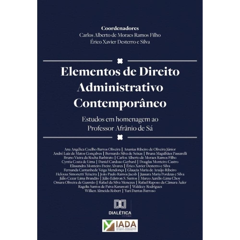 Elementos de Direito Administrativo Contemporâneo-Português