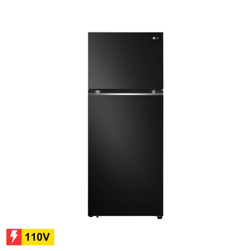 REEMBALADO: Geladeira LG Frost Free Preta GN-B392PXGB Duplex 395 litros - 110V