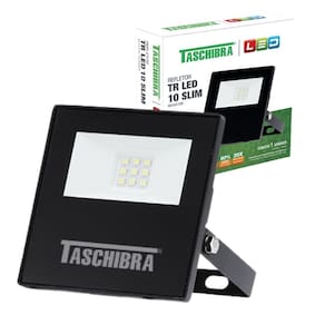 Refletor Tr Led 10W Slim 6500K Preto Taschibra