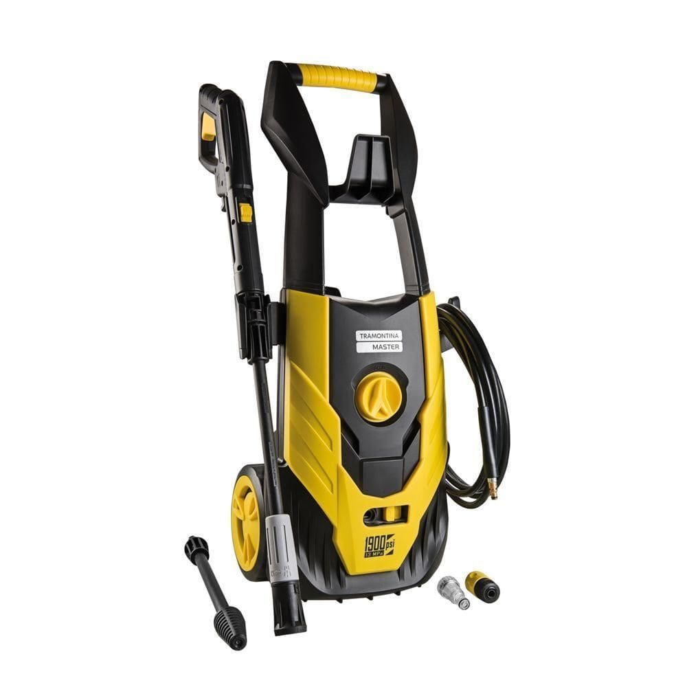 Lavadora De Alta Pressão 1800 W Com Mangueira Alta Pressão 5 M Jato Regulavel 1900 Psi 127V