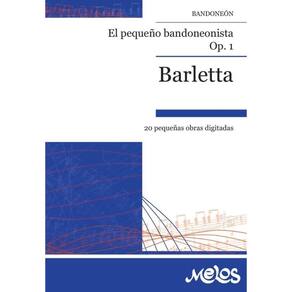 BA11102 - El pequeño bandoneonista Op. 1 - Espanhol