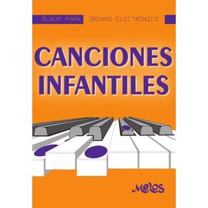 MEL7408 - Álbum para órgano electrónico - Canciones infantiles - Espanhol