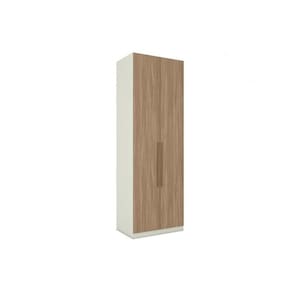 Modulado de Quarto Guarda Roupa c/ 2 Portas e 3 Gavetas MC03 Seletto Areia/Jequitibá - Henn