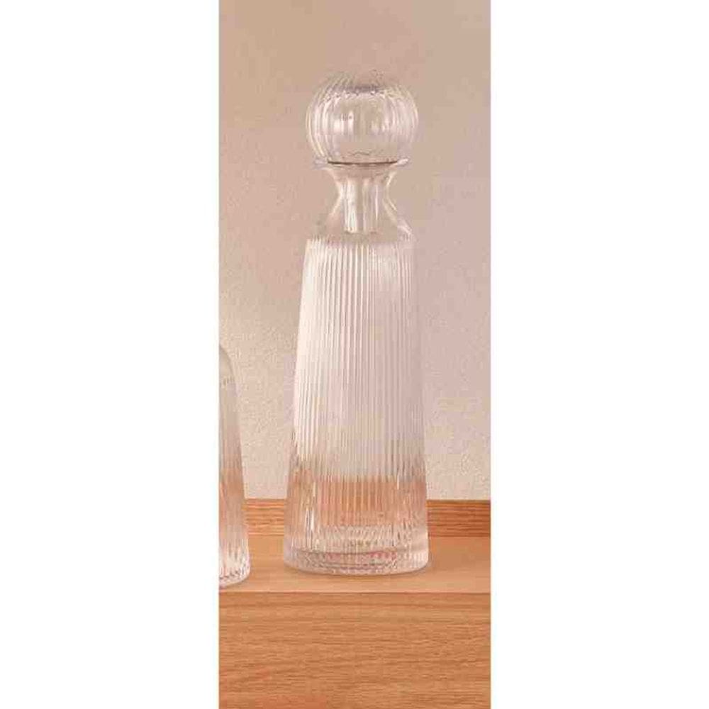 Garrafa Decorativa em Vidro Transparente 18693 Mart