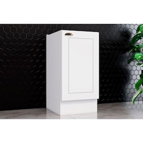 Módulo Cozinha Henn Americana Balcão 1 Porta s/ Tampo 40cm Branco