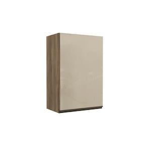 Módulo Cozinha Kappesberg Maxxi Armário G763 1 Porta c/ Vidro 60cm Nogal