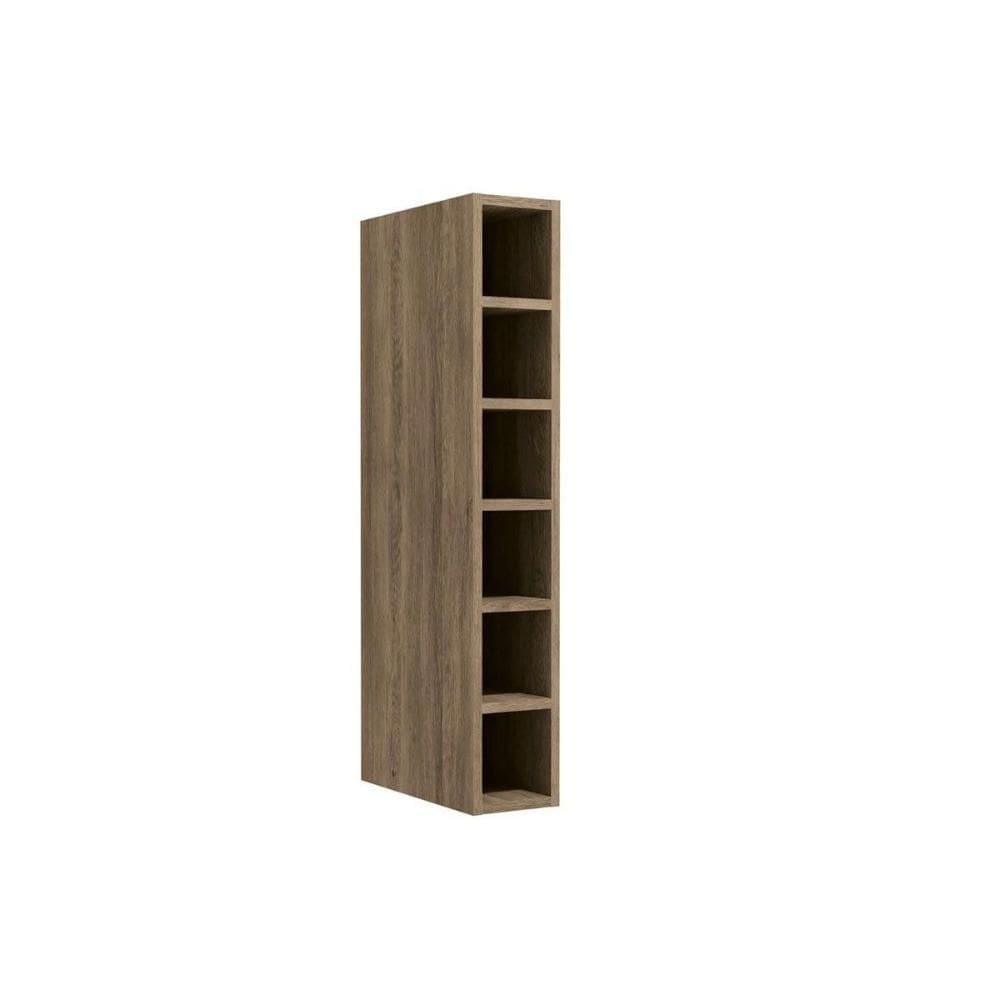 Módulo Cozinha Kappesberg Maxxi Nicho Garrafeiro G760 15cm Nogal
