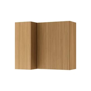 Módulo Cozinha Nesher Rainha Armário Canto c/ 2Portas 92 cm Nature - Nesher