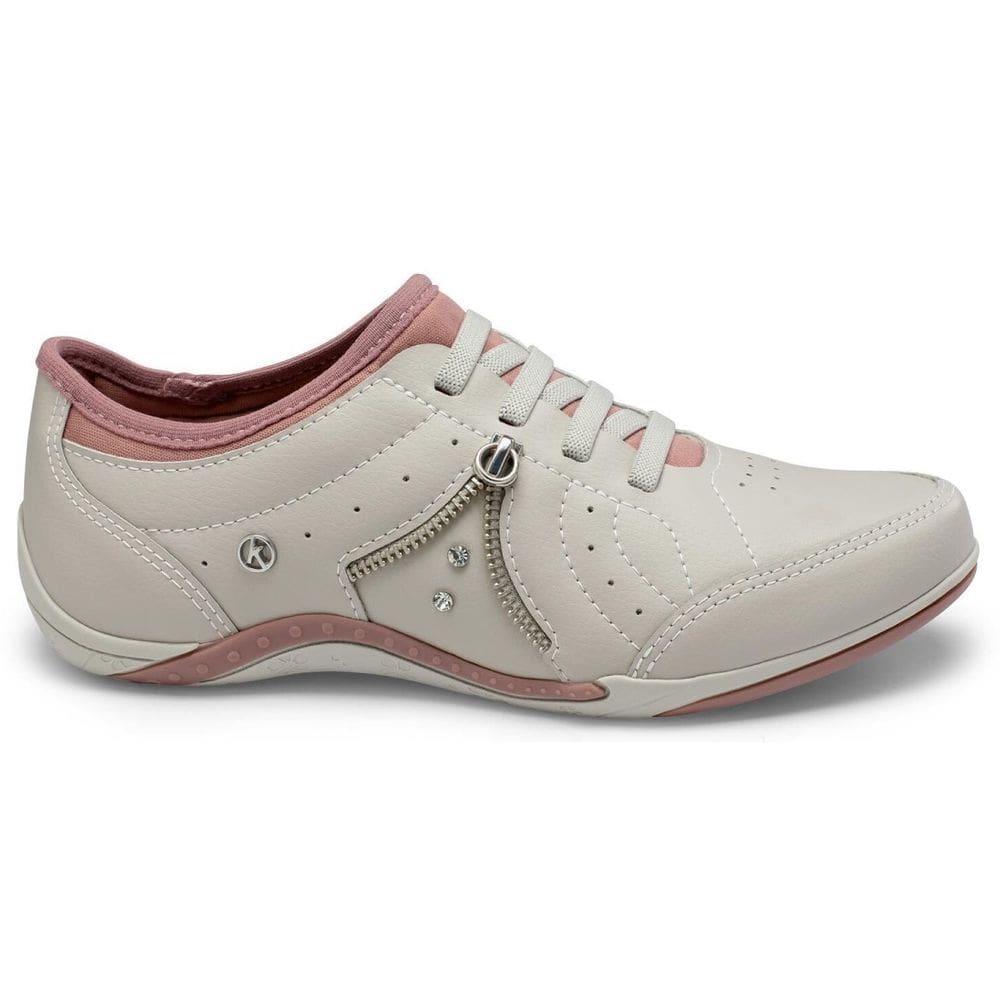 Tênis Feminino Kolosh Casual Calce Fácil Palmilha Gel Brilho