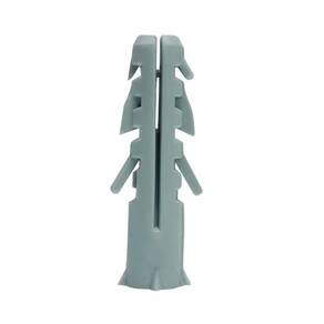 100 Buchas Plastica Fixação Parede S-08 8mm Starplast