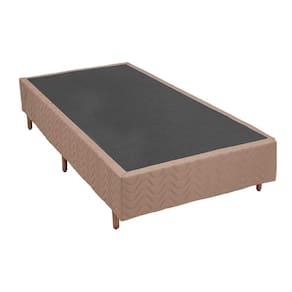 Cama Box Base Universal Solteiro Bordado Clean (88x188x20) - Polar