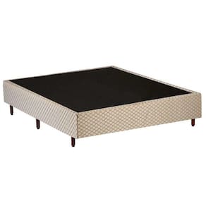 Cama Box Base Universal Casal Bordado Clean (138x188x25) - Polar