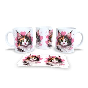 Caneca Cerâmica Personalizada Gato / Gatinho Maine Coon - Modelo 785286
