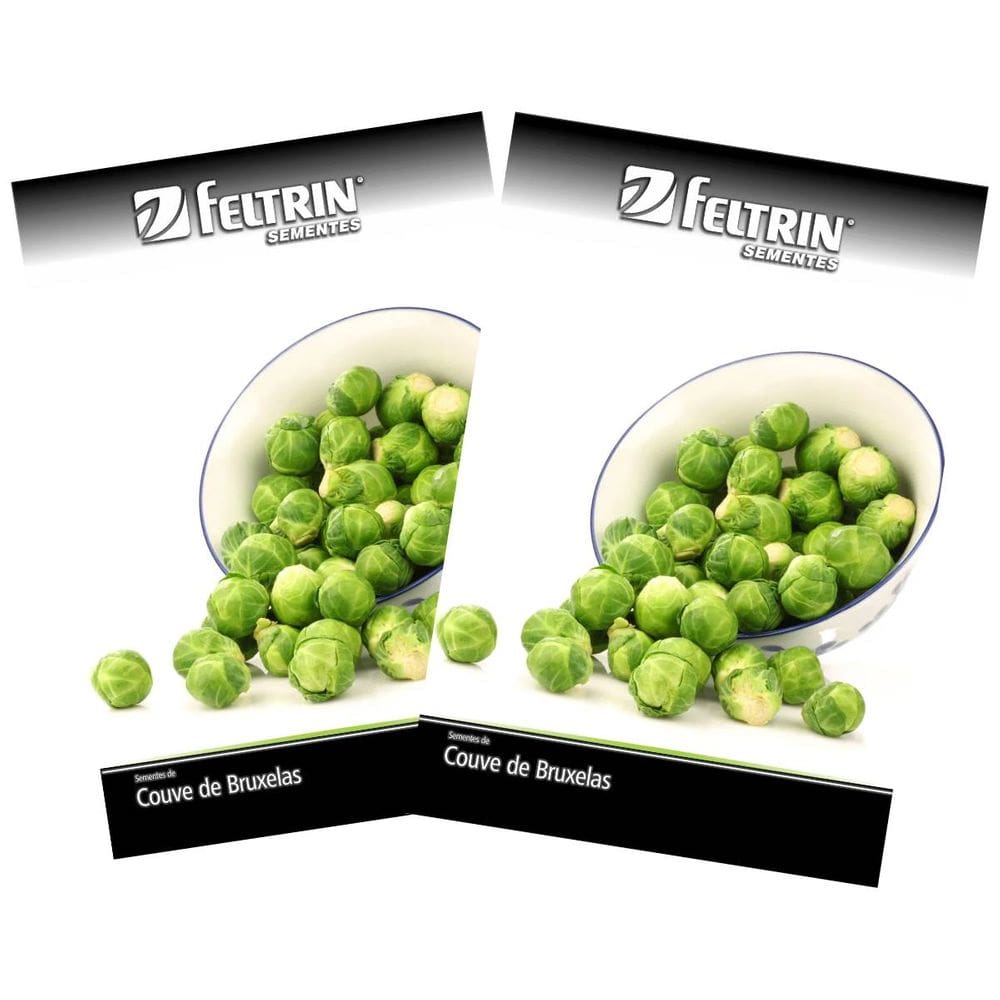 2X Sementes de Couve-de-Bruxelas FELTRIN