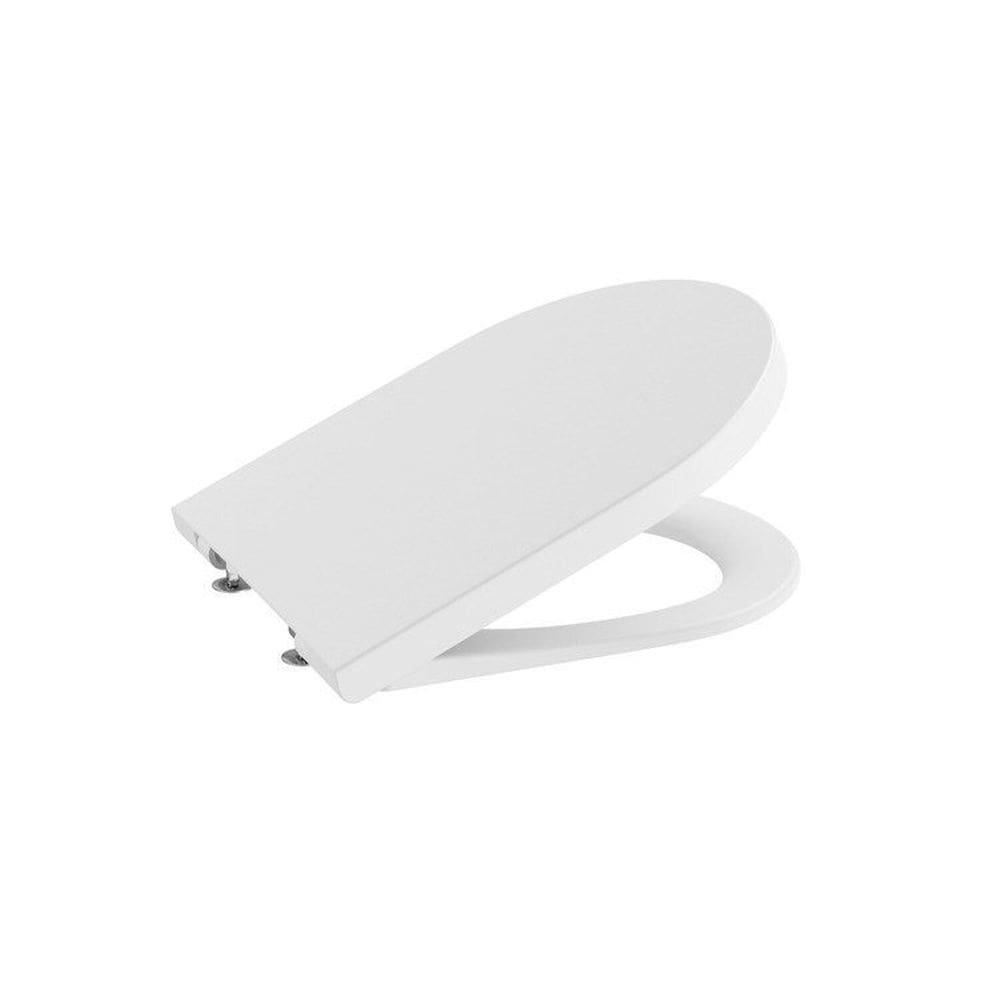 Kit 2 Assentos único com Queda Amortecida Inspira Round Roca Blanco Mate