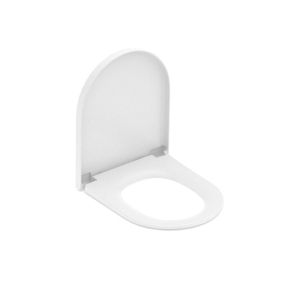 Kit 3 Assentos único com Queda Amortecida Inspira Round Roca Blanco Mate