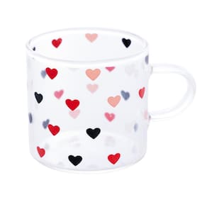 Caneca de Vidro Borossilicato Love 125ml - Lyor