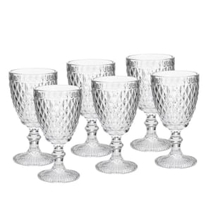 6 Taças para Vinho Bico de Abacaxi de Vidro 265ml - Lyor