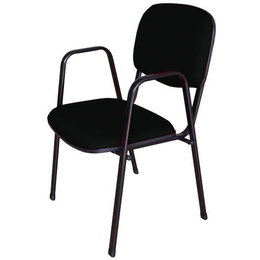 Cadeira para Auditórios Linha Hotel Auditório Preto