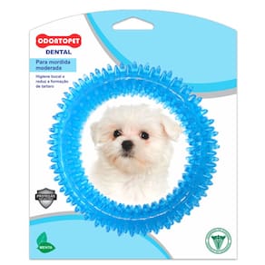 Brinquedo Mordedor de Cachorro Super Resistente Dental Argola 7KG Odontopet