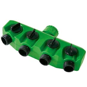 Distribuidor de Água 4 Desvios Entrada 3/4 POL DY-8004 TRAPP