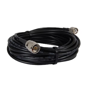 Cabo de descida celular fixo RGC58 - 10m N macho / TNC macho
