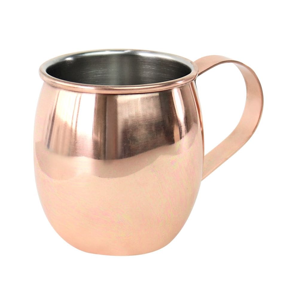 Caneca De Inox Revestida Em Cobre Moscow Mule 500ml
