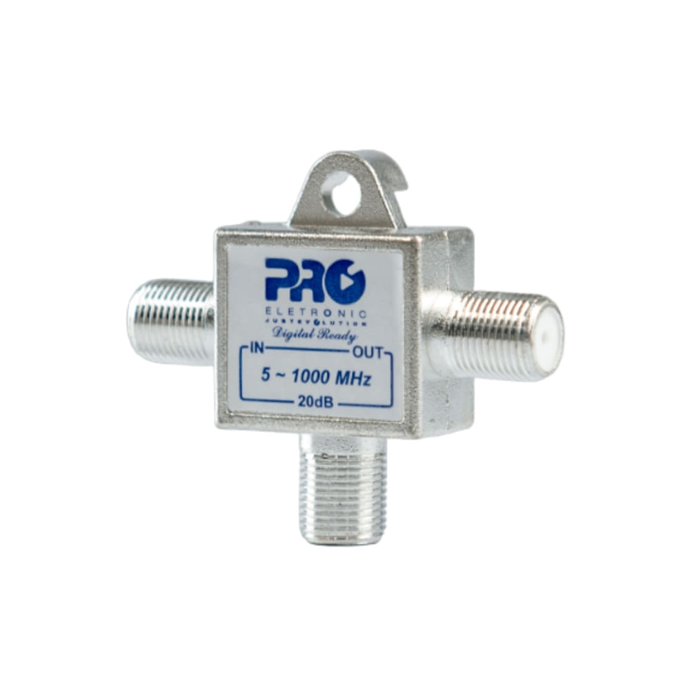 Tomada T 1GHz 20dB solder back