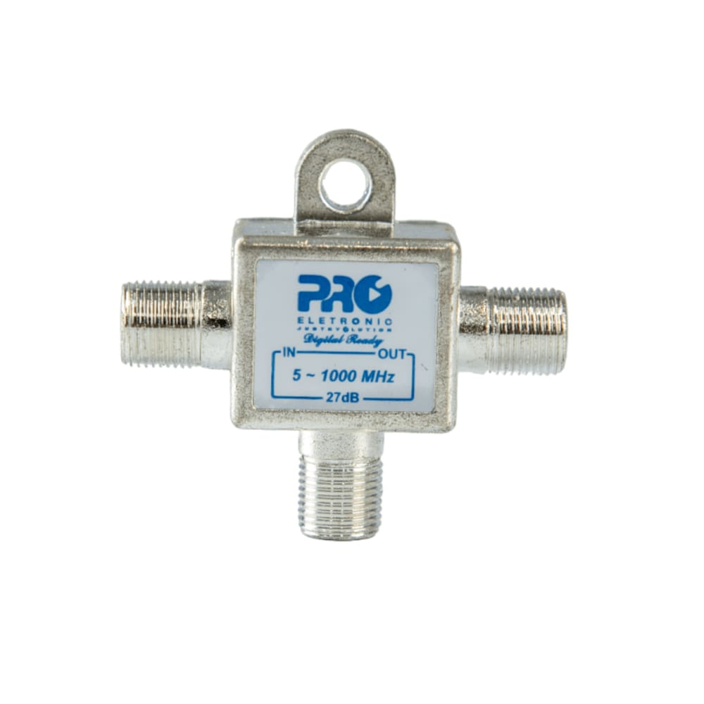 Tomada T 1GHz 27dB solder back