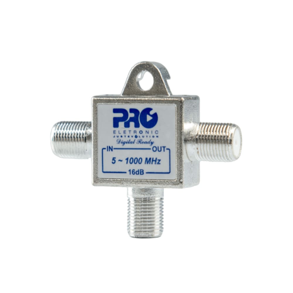 Tomada T 1GHz 16dB solder back