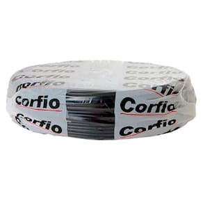 Cabo Flexivel 2,5mm Rolo 100m Preto Corfio [F083]