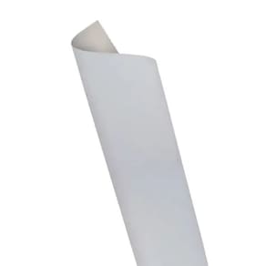 Placa Eva Com Brilho 40Cmx60cm Prata Folhas Leoarte