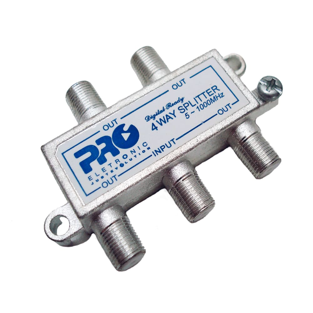 Divisor 1:4 CATV 1GHz 130dB solder back