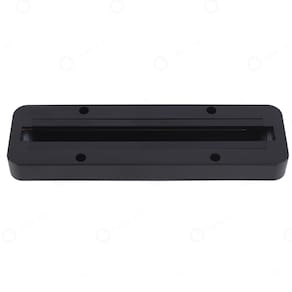Base Sobrepor Para Spot Trilho Preto 21,5cm Embu Led