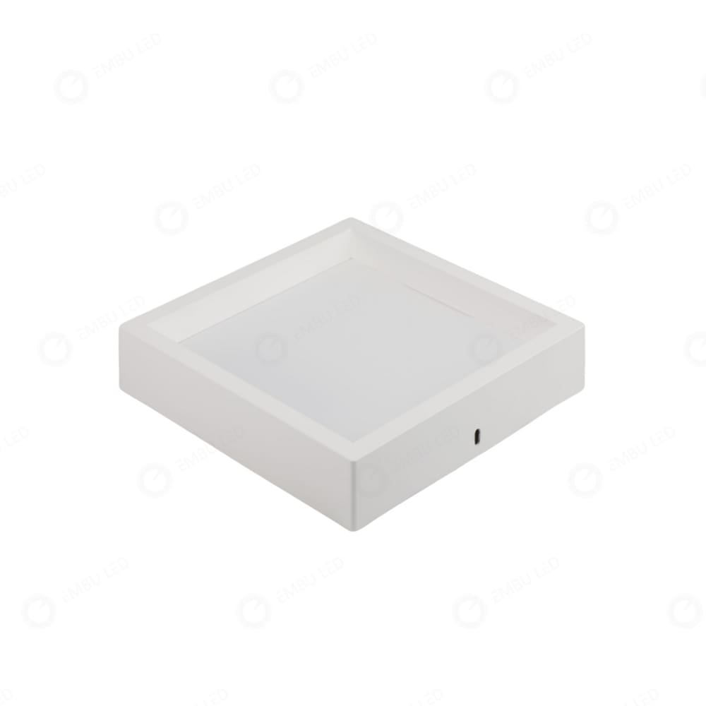 Painel Plafon de Embutir Quadrado 21cm Led 18W 6500K Bivolt
