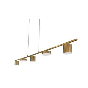 Pendente Kauss Ouro Metal Dourado 30W 3000K 110cm LA0084 Delis
