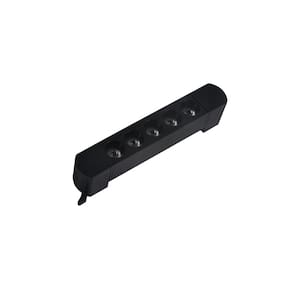 Luminária Led Difusa Preto P/Trilho 10W 3000K Bivolt 20cm